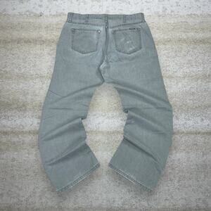 Vintage Y2K Eddie Bauer Casual Pants 36x32 Relaxed Fit Sage Green